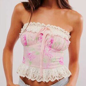 Free People Dolly Tube Top